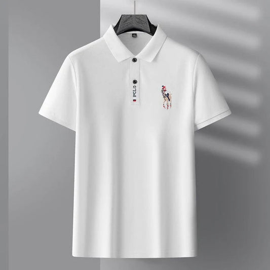 Zozeras Elegant Equestrian Elegance Polo T-Shirt